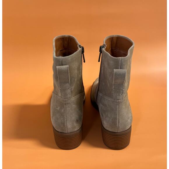 Lucky Brand Kazey Boots Square Toe Tan Women's Size 7.5M 38 EUR - Picture 2 of 7